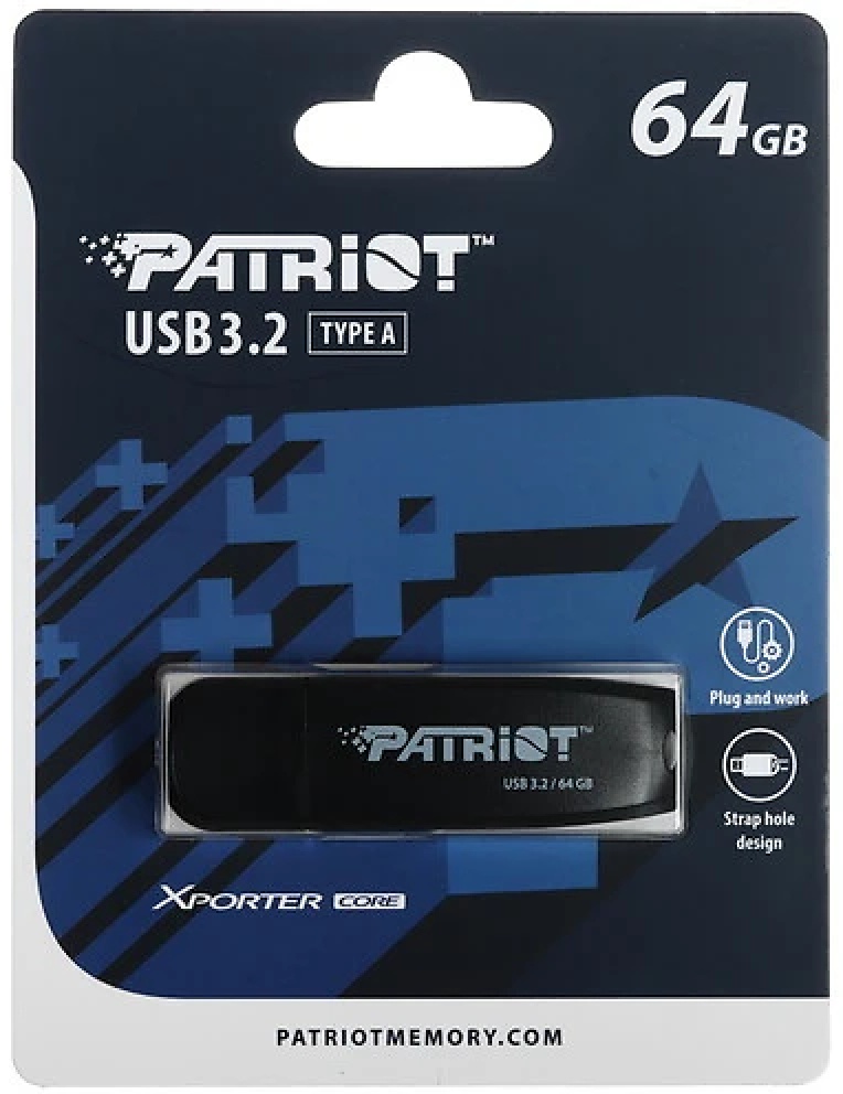 USB Flash карта Patriot PSF64GXRB3U 64 Гб