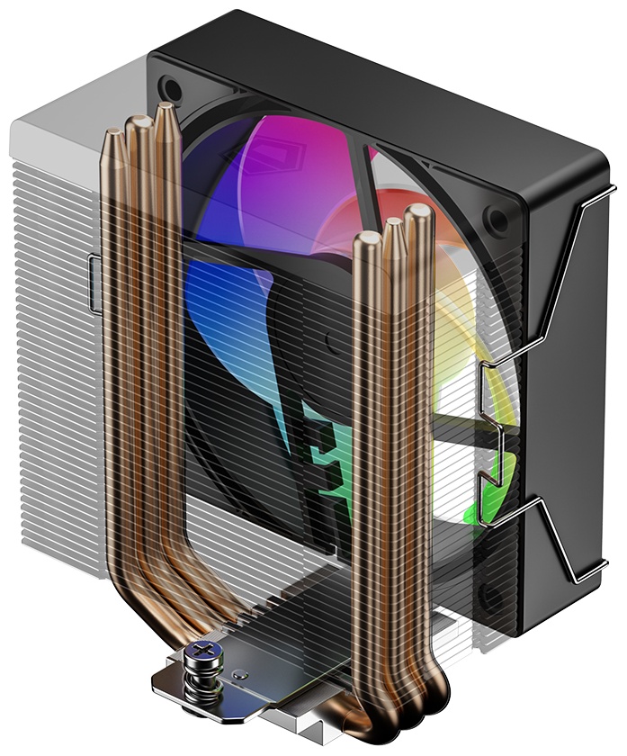 Кулер для процессора ID-Cooling SE-903-XT V2 ARGB, черный