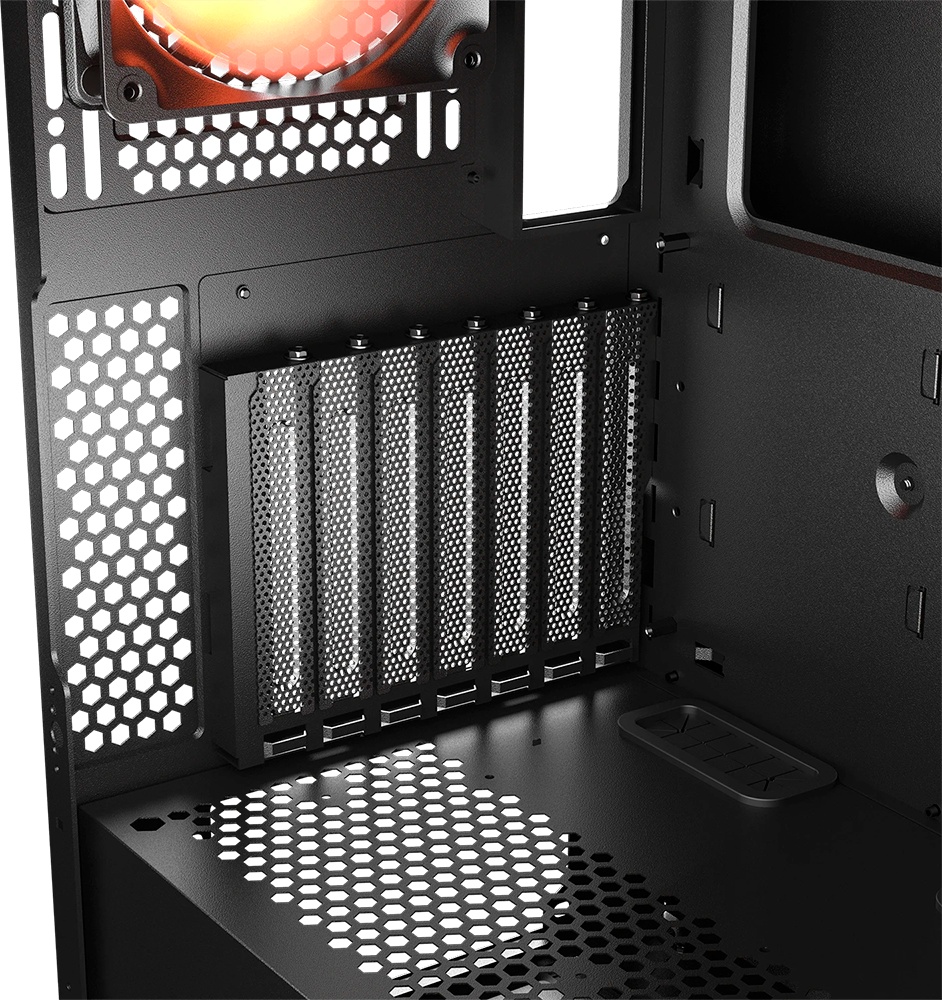 Корпус COUGAR Airface ECO RGB без Б/П черный