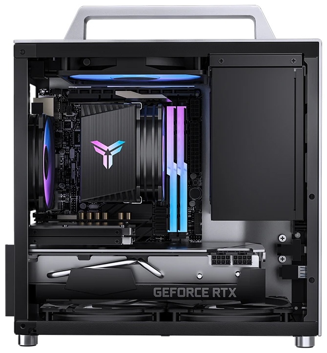 Корпус Jonsbo T8 PLUS Silver серебристый