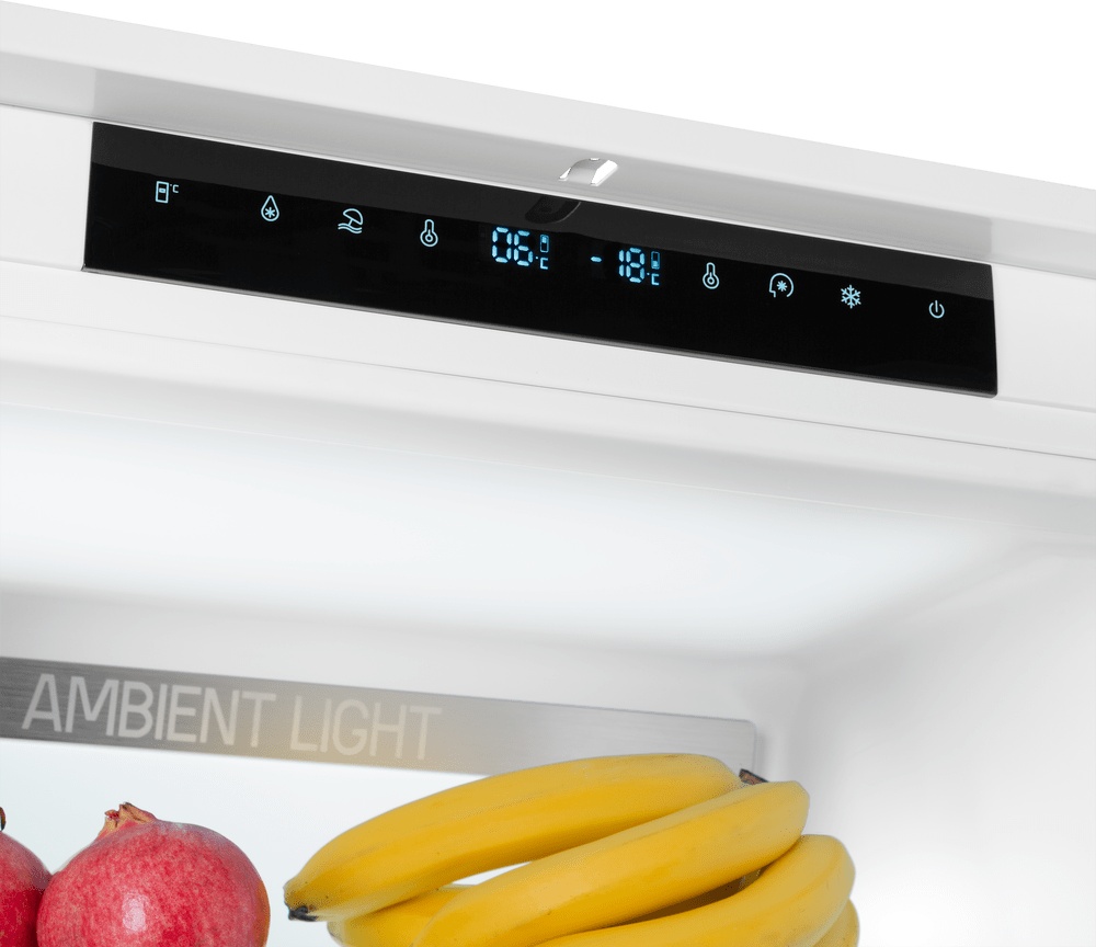 Холодильник MAUNFELD MBF17754NFWHGR LUX Inverter белый