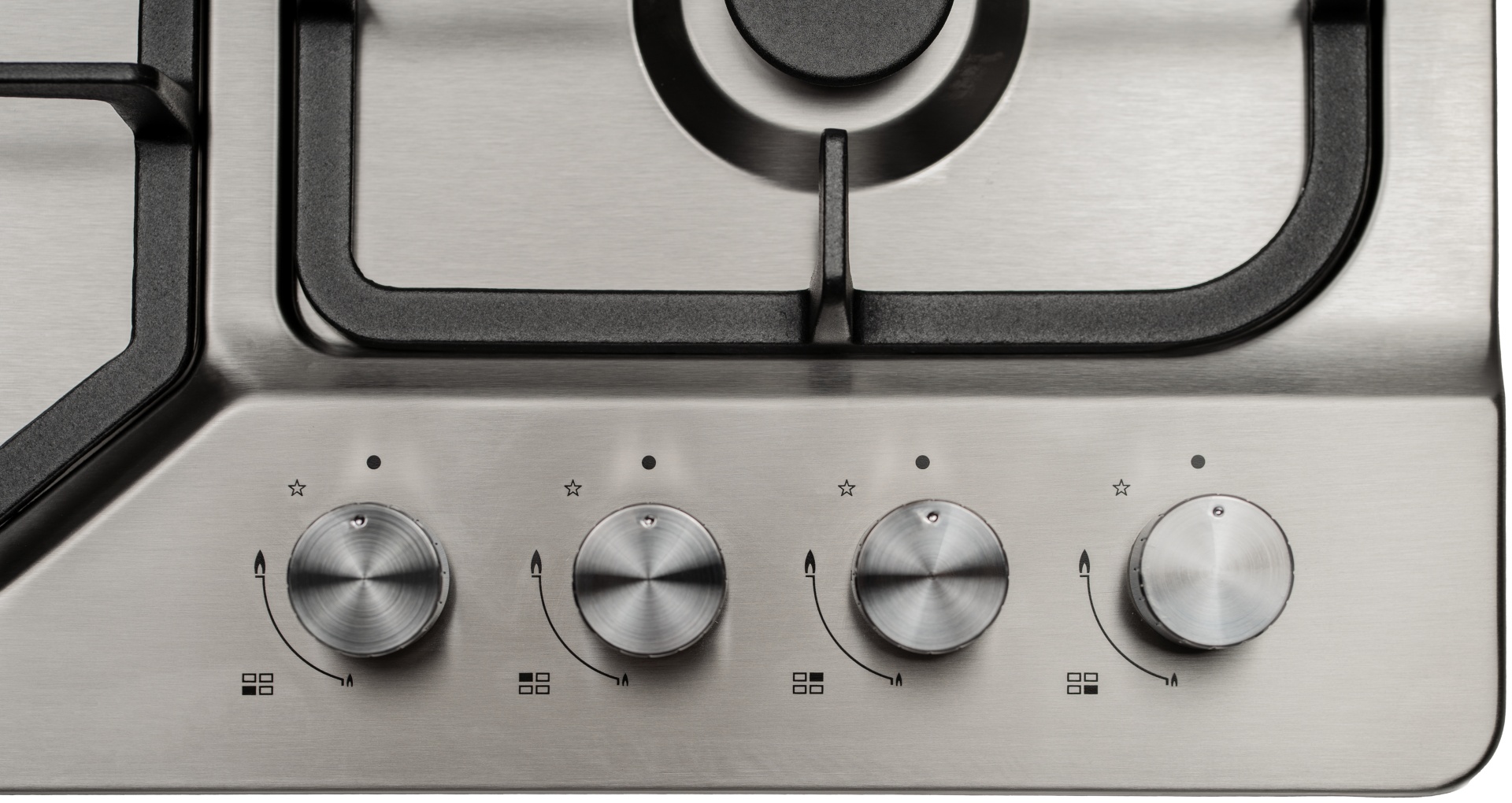 Варочная поверхность Midea MG6040BSS стальной