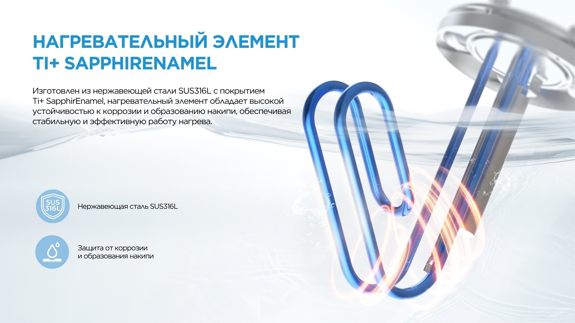 Водонагреватель накопительный Midea MWH15-20MVD1O(CIS)W белый