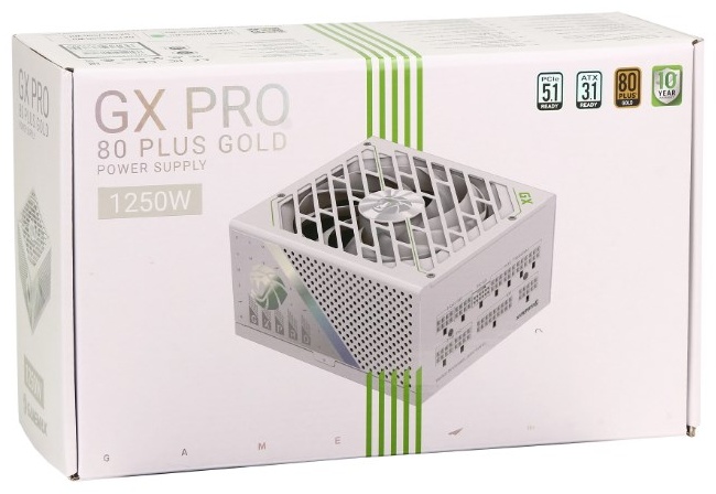 Блок питания Game Max GX PRO 1250G WH 1250 Вт