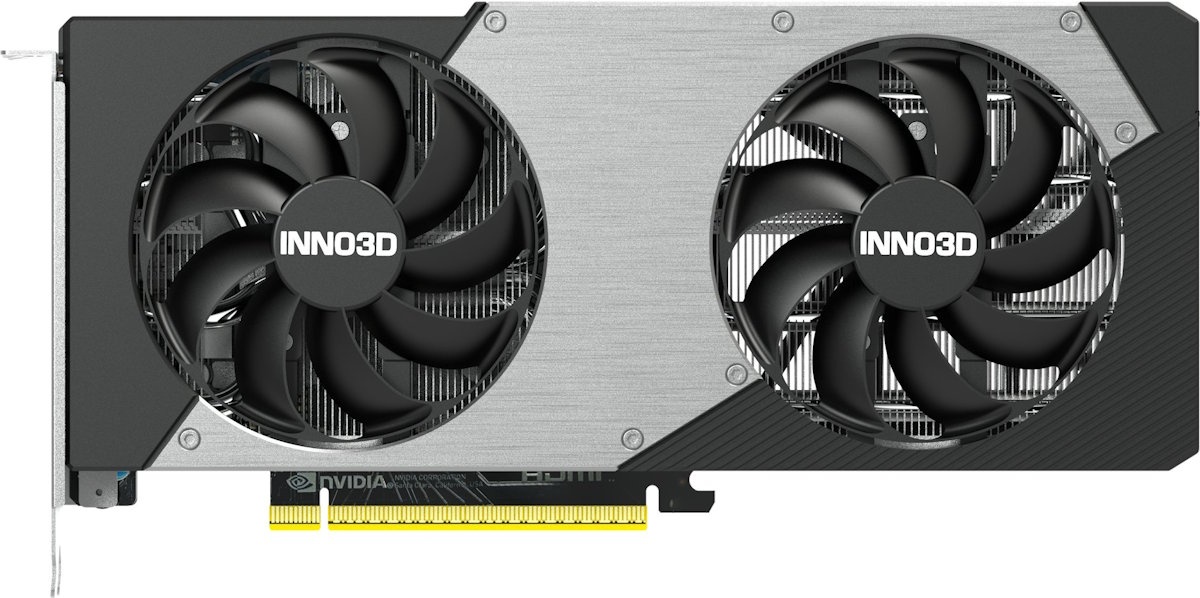 Видеокарта Inno3D GeForce RTX5060 Ti TWIN X2 16 Гб