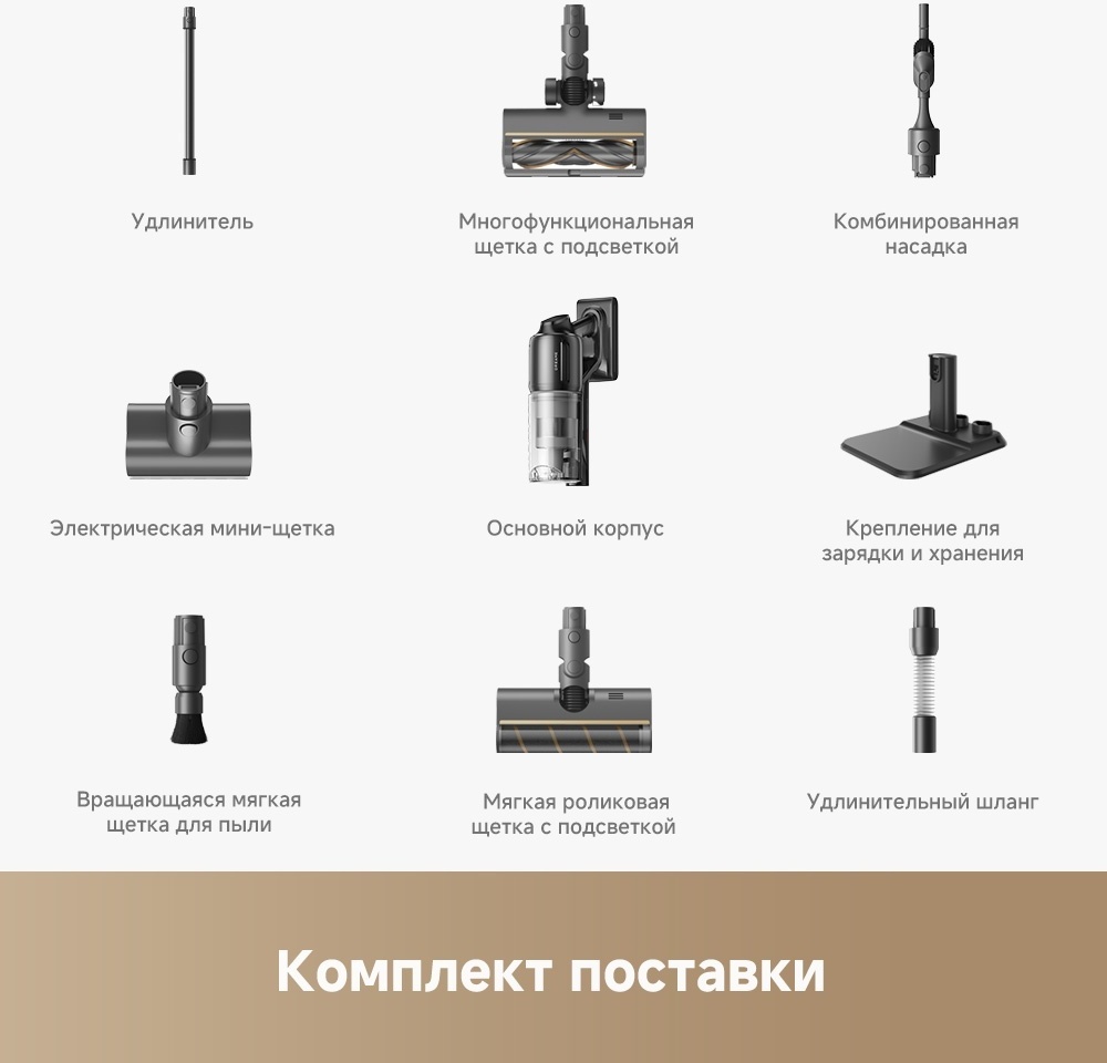 Пылесос Dreame Z20 Essential, черный