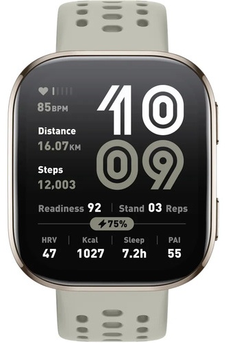 Смарт-часы Amazfit Bip 6 41 мм золотистый-бежевый