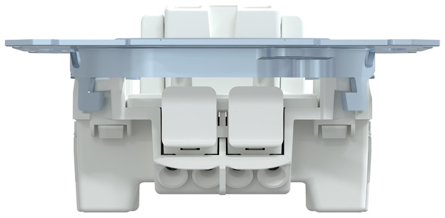 Выключатель клавишный Schneider Electric MTN3116-0000, серый