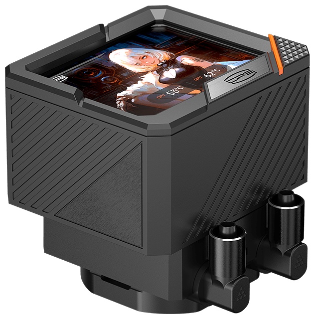 PCcooler GT360 ARGB Display BK