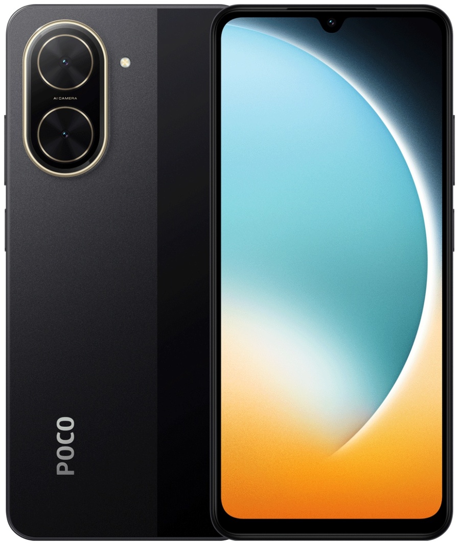 Смартфон Poco C71 3/64GB Black