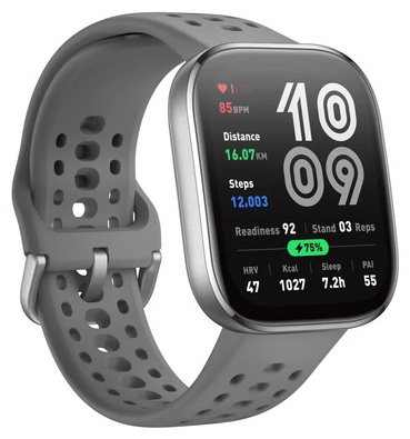 Смарт-часы Amazfit Bip 6 42 мм серебристый-серый