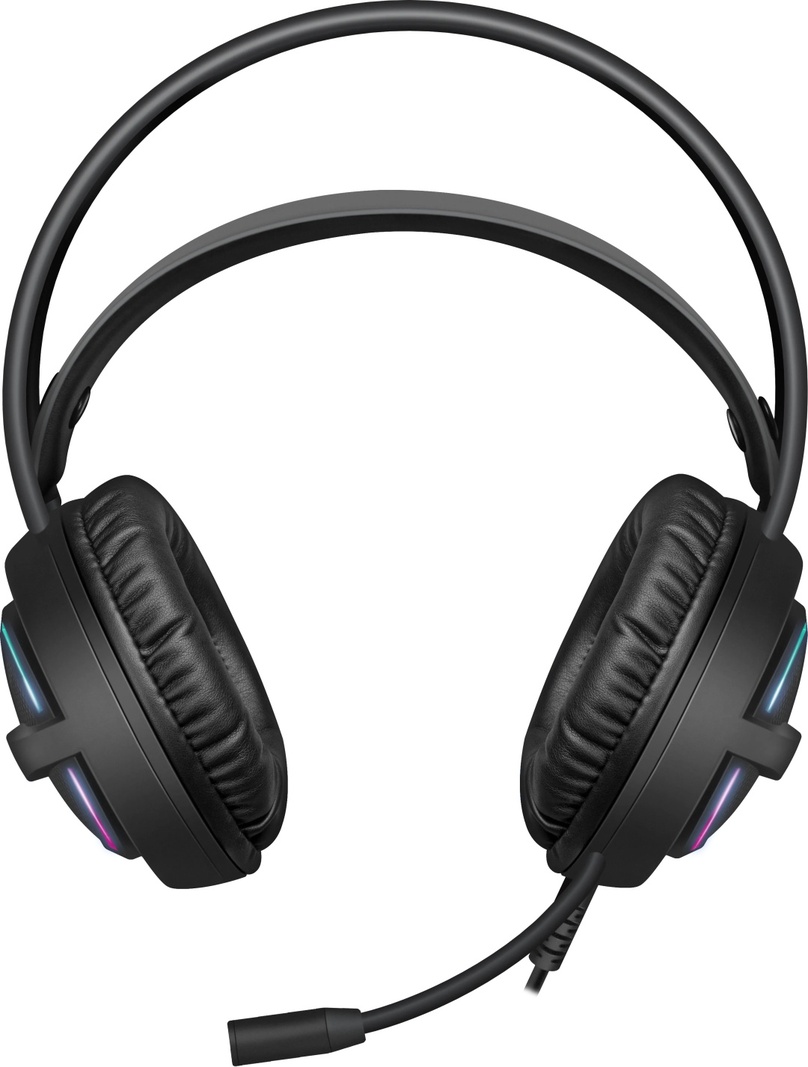 Наушники Defender Dexter RGB, черные