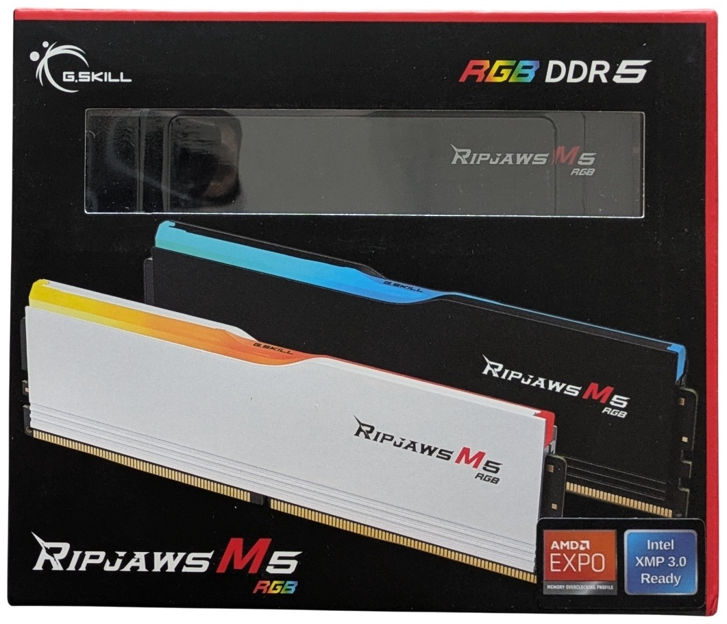 Оперативная память G.SKILL Ripjaws M5 RGB F5-6000J3636F16GX2-RM5RK 32 Гб