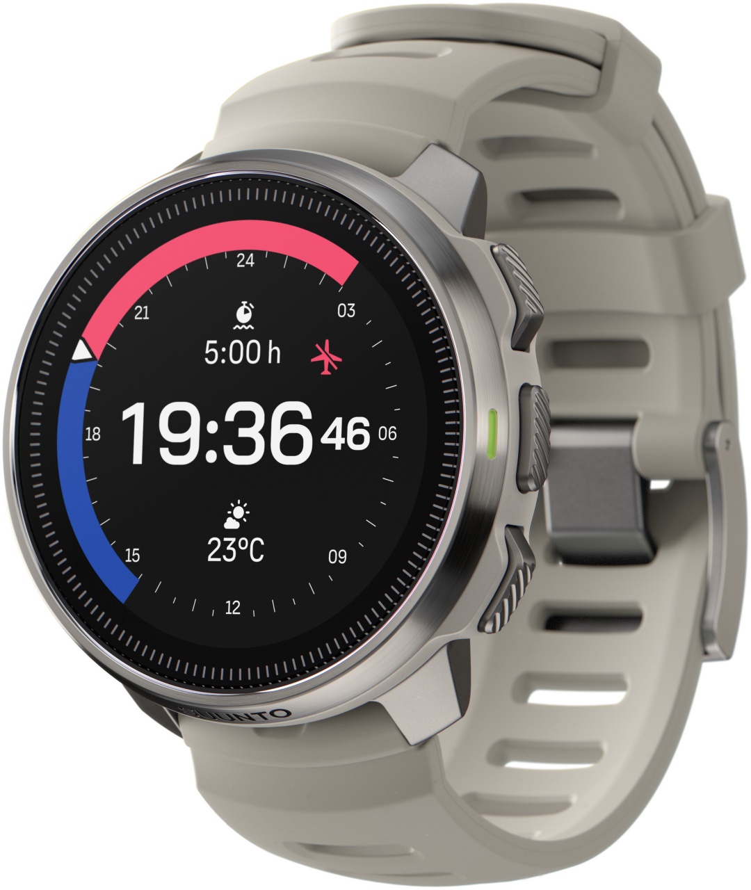 Смарт-часы Suunto OCEAN SAND (SS050984000) 50 мм серебристый-бежевый