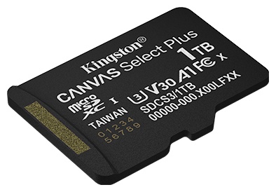 Карта памяти Kingston microSDXC SDCS3/1TBSP 1024 Гб