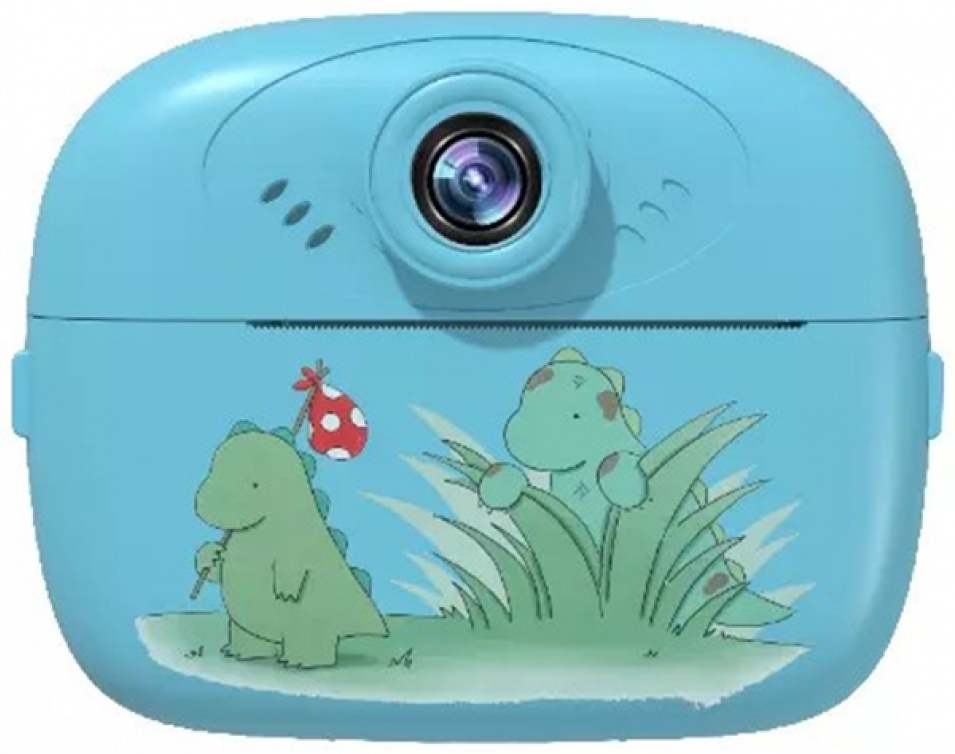 Фотокамера моментальной печати Leef LF-CAM-02, голубая