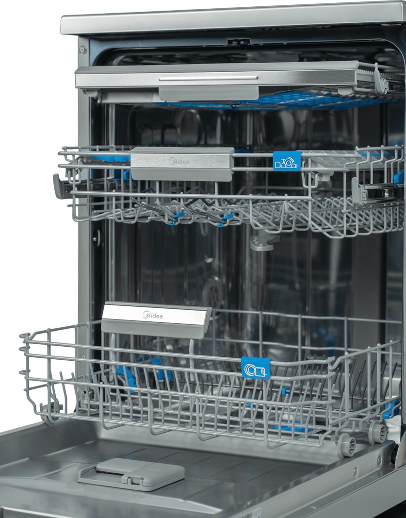 Посудомоечная машина Midea MDWF-6029СLS серый