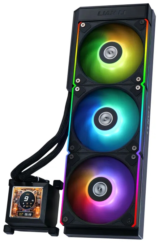 Кулер LIAN LI Hydroshift ll LCD-C 360CL Black G89.GHS2LCD36RB.00