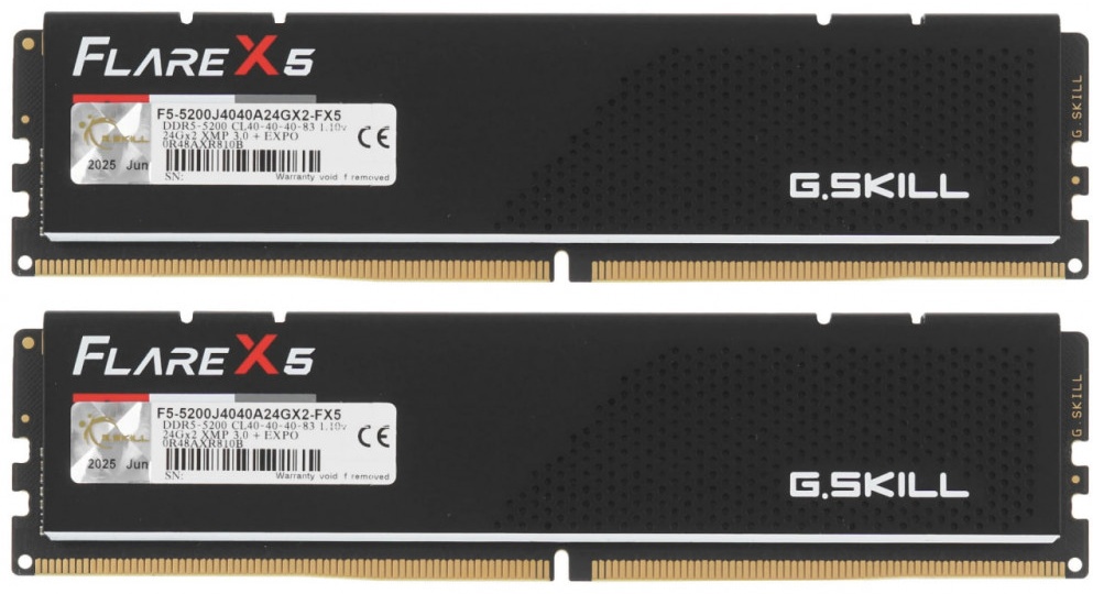 Оперативная память G.SKILL F5-5200J4040A24GX2-FX5 48 Гб