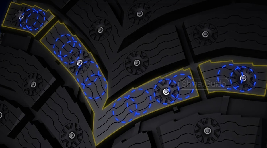 MICHELIN X-ICE NORTH 4 SUV 265/60 R20 115 T с шипами