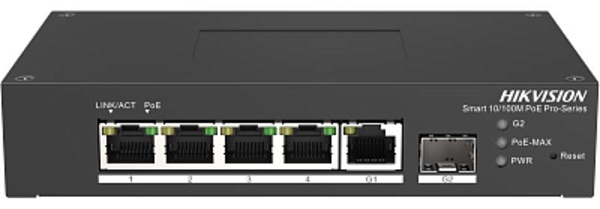 Коммутатор Hikvision DS-3T1306P-SI/HS