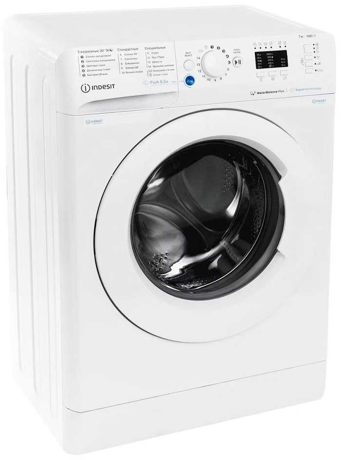Стиральная машина Indesit BWSA7109WWVRU, белая
