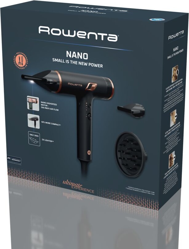 Rowenta Nano HY8310F0 фен 1700 Вт