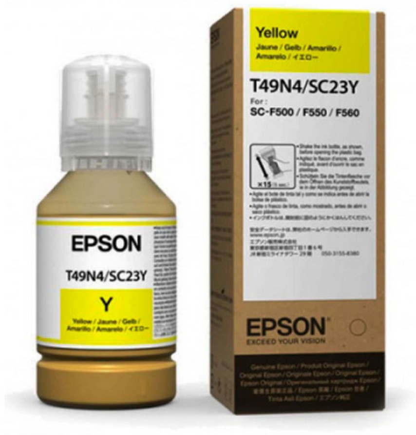 Чернила Epson C13T49N400 140 мл желтый