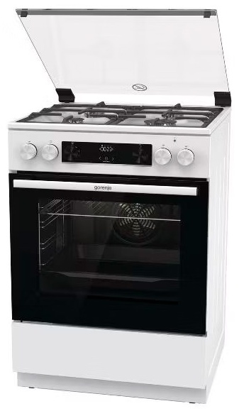 Кухонная плита Gorenje GK6C44WF, белая