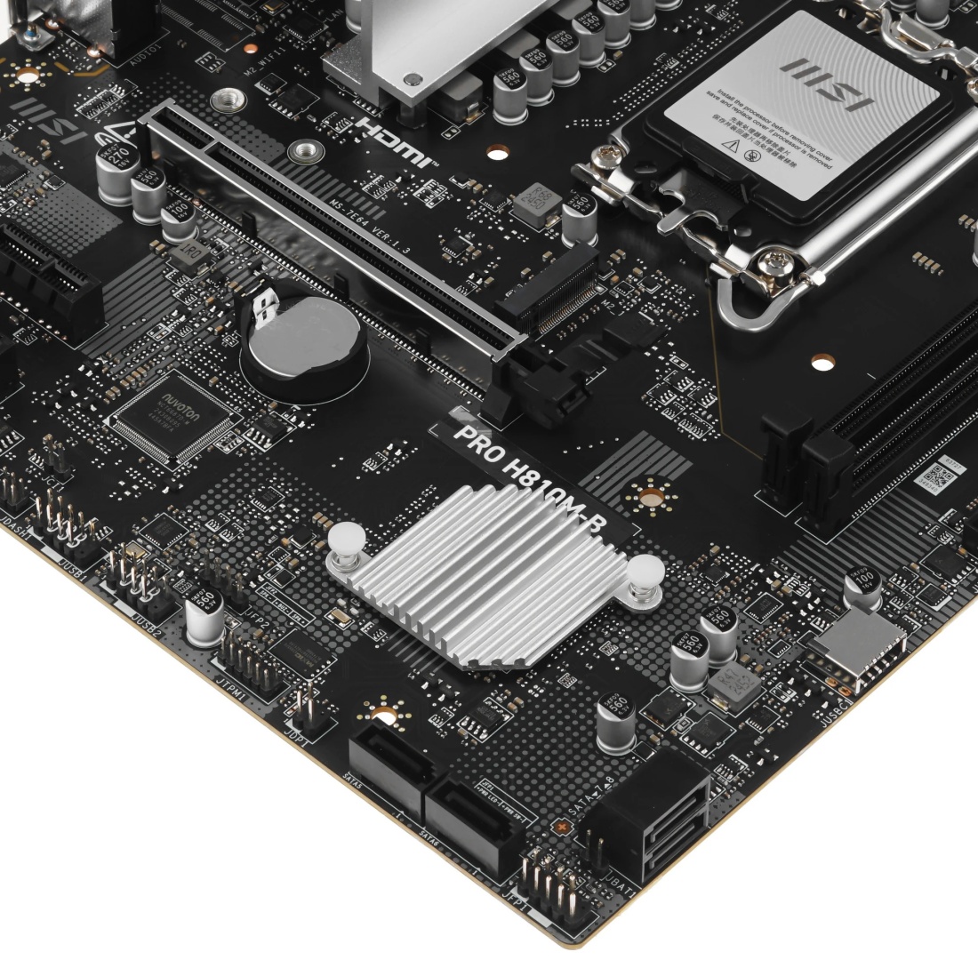 Материнская плата MSI PRO H810M-B