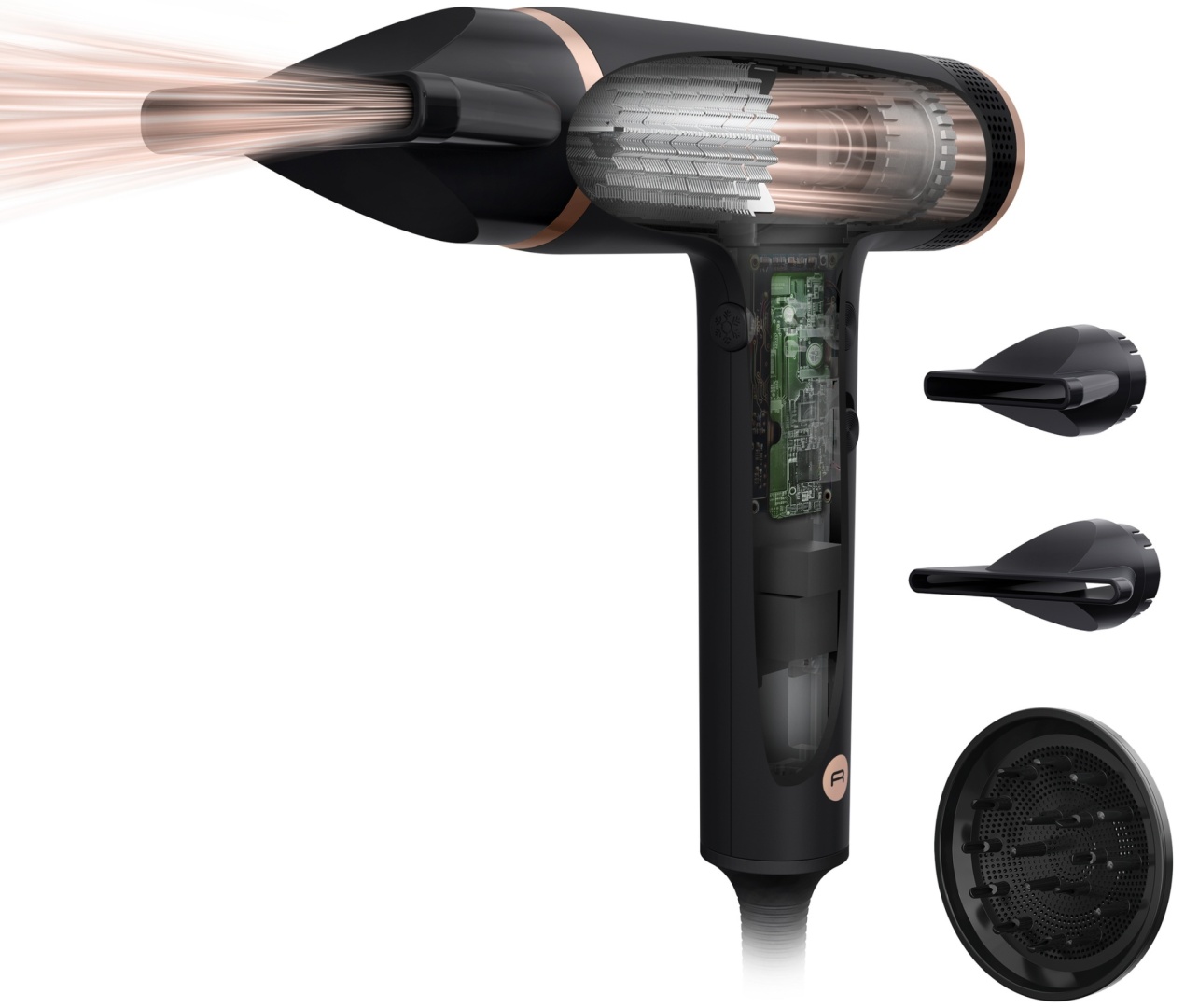 Rowenta Nano HY8310F0 фен 1700 Вт