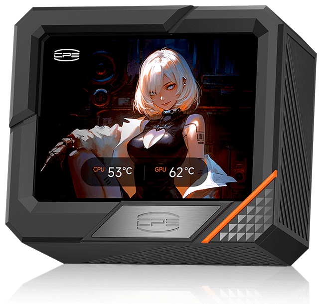 PCcooler GT360 ARGB Display BK