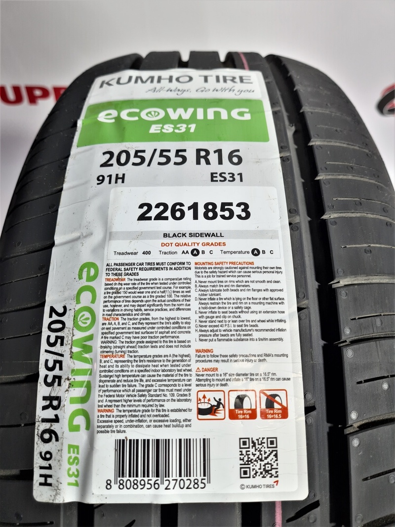 Kumho Ecowing ES31 205/55 R16 91H