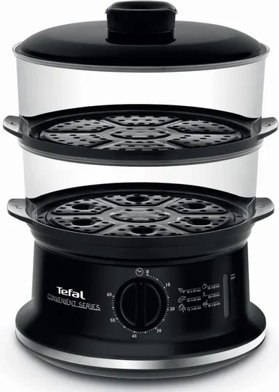 Пароварка Tefal VC140131 6 л, черная