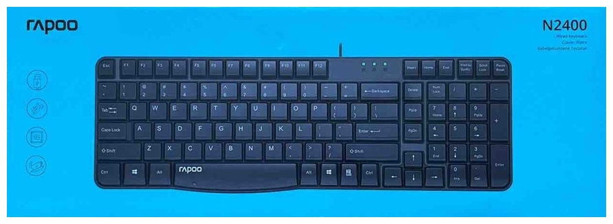 Клавиатура Rapoo NK2400 черный