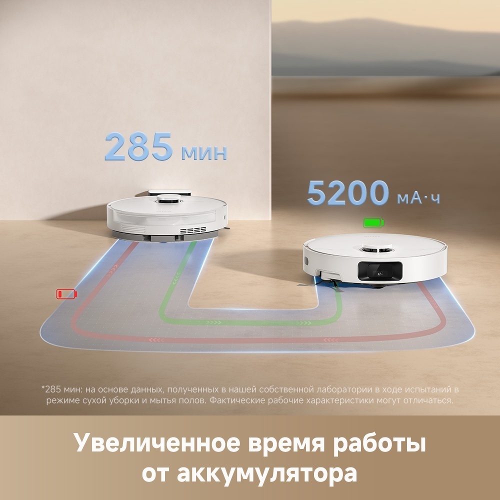 Робот-пылесос DREAME Robot Vacuum D20 Pro белый
