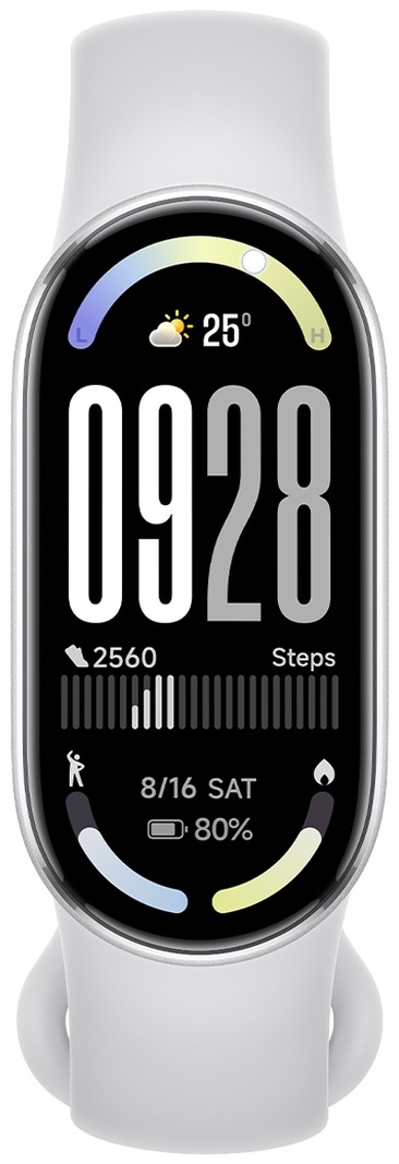 Фитнес-браслет Xiaomi Smart Band 10 серебристый