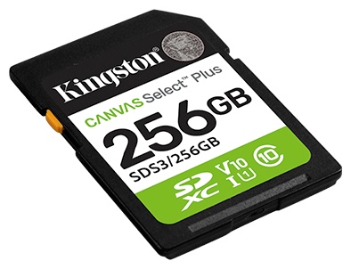 Карта памяти Kingston Secure Digital XC SDS3/256GB 256 Гб