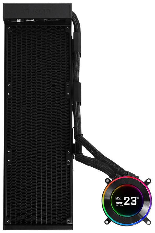 Кулер LIAN LI Hydroshift lI LCD-C 360N Black G89.GHS2LCD36B.00