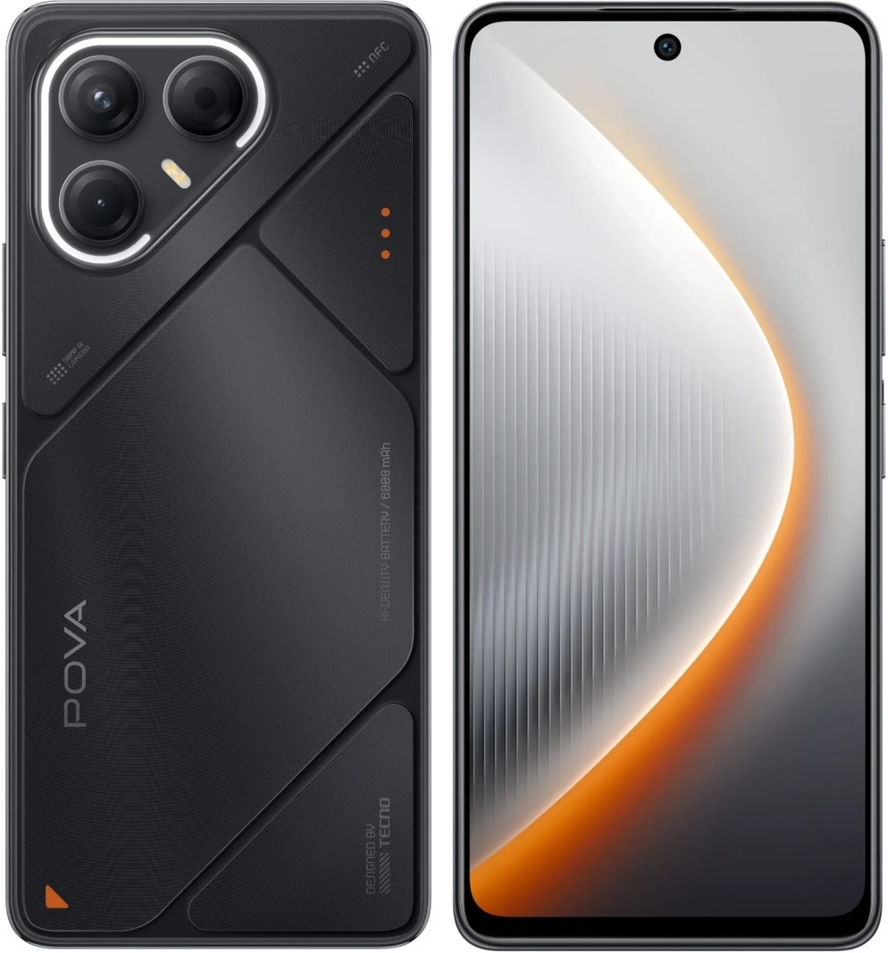 Смартфон Tecno Pova 7 5G 8/256GB Geek Black