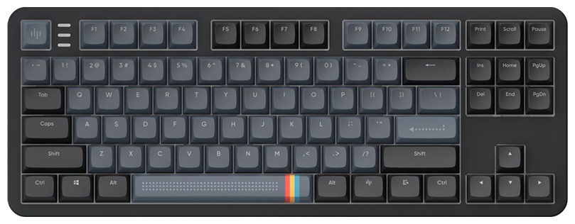 Клавиатура DARK PROJECT ALU87A серый