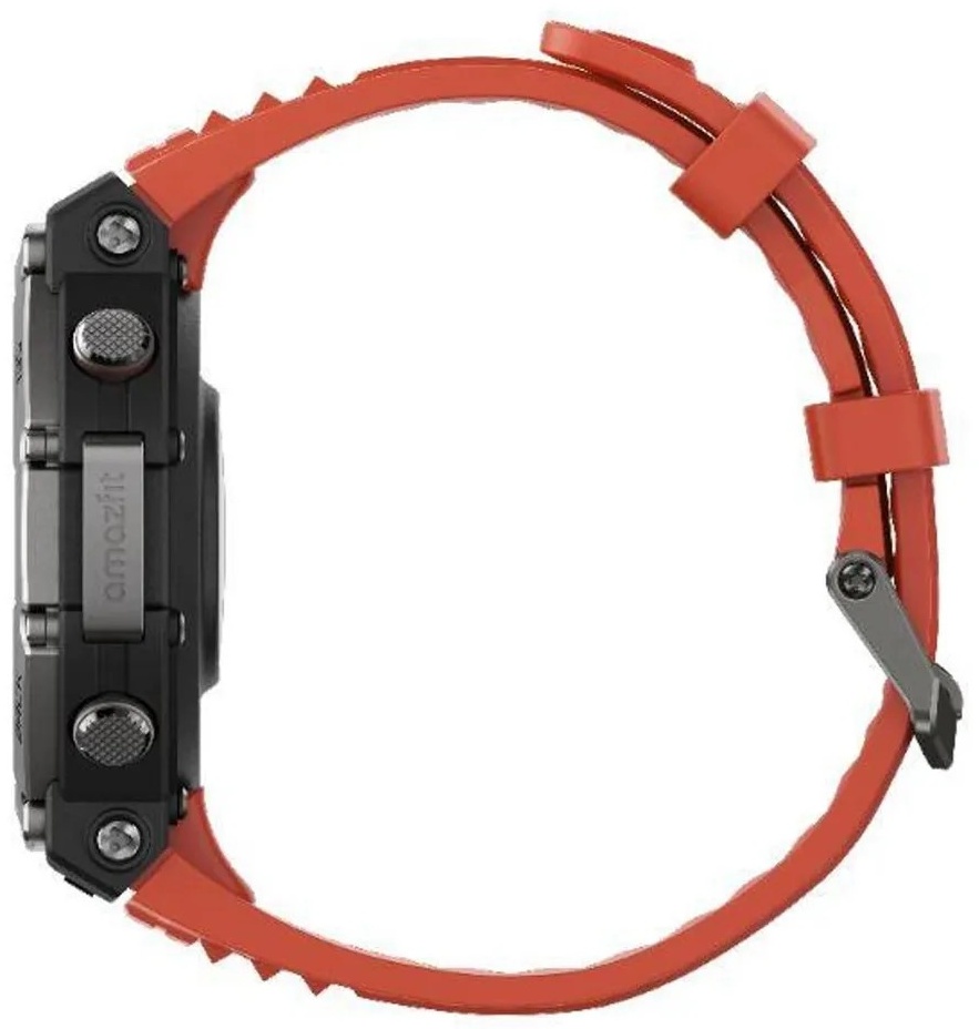 Смарт-часы Amazfit T-Rex 3 49 мм черный-оранжевый