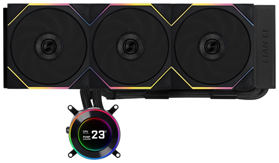 Кулер LIAN LI Hydroshift ll LCD-C 360TL Black G89.GHS2LCD36TB.00