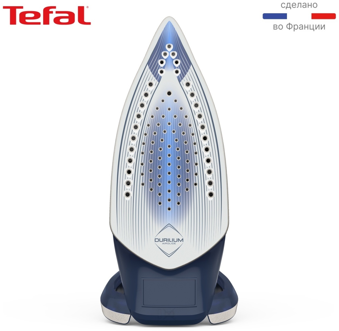 Утюг Tefal Smart Protect Plus FV6872E0, синий