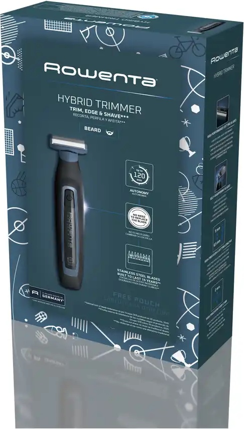 Rowenta триммер для бороды и усов Sport Forever Sharp TN6011F0