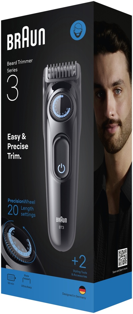 Braun триммер для бороды и усов BT3500