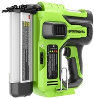 Скобозабиватель аккумуляторный Greenworks GD24BN (3400707RU)