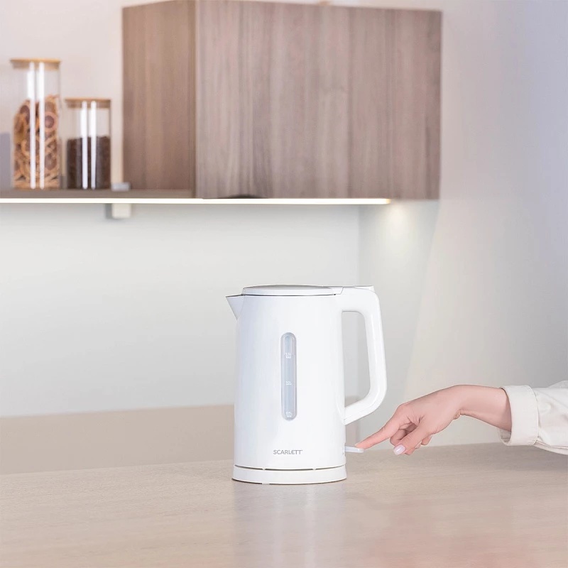 Электрочайник Scarlett SC-EK21S31 белый