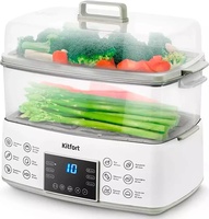 Пароварка Kitfort KT-6431 7.3 л, белая