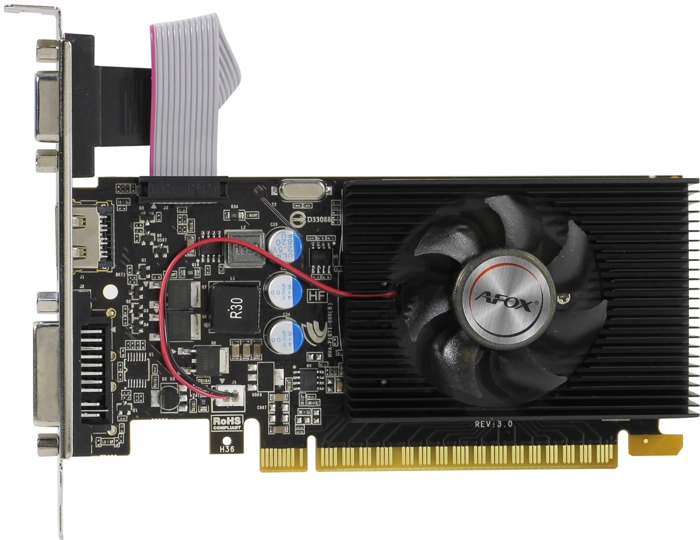 Видеокарта AFOX GeForce GT 730 AF730-2048D3L6 2 ГБ